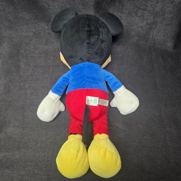 Disney Baby Mickey Mouse Learn To Dress Sensory Plush Zip Button Tie Stuffed Toy - Picture 5 of 10